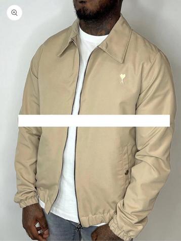Ami zomerjas jacket beige en zwart  beschikbaar voor biedingen