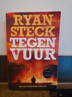 Ryan Steck - Tegenvuur - Matthew Redd (nieuwprijs: €25,-), Ophalen of Verzenden, Gelezen, Ryan Steck, Nederland