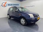 Ford Fusion 1.4-16V Luxury Automaat (bj 2003), 15 km/l, Blauw, Bedrijf, Euro 4