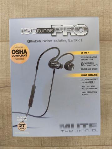 oordopjes Isotunes Pro, noise isolating beschikbaar voor biedingen