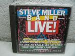 cd 181 steve miller band live 1983, Ophalen of Verzenden, Zo goed als nieuw, Poprock