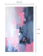 Tapijt 'Whispers of Bloom' 140x90 cm., 100 tot 150 cm, Verzenden, Modern, abstract, Nieuw