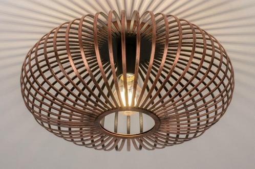 39 cm roodkoper plafondlamp keuken tafel hoekbank bed lamp, Huis en Inrichting, Lampen | Hanglampen, Nieuw, Minder dan 50 cm, Metaal