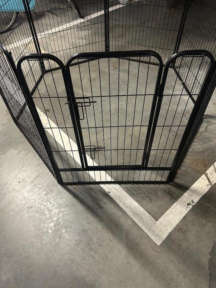 Puppy ren, hondenbench., Dieren en Toebehoren, Hondenbenches, Gebruikt, Ophalen