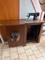 Vintage Singer Naaimachine in Kast, Ophalen