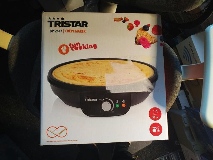Tristar BP-2637 - Pannenkoekenmaker 1000W, Huis en Inrichting, Keuken | Keukenbenodigdheden, Nieuw, Ophalen of Verzenden
