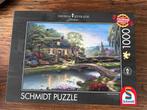 Thomas Kinkade Puzzel - ZGAN, Hobby en Vrije tijd, Denksport en Puzzels, Ophalen of Verzenden, 500 t/m 1500 stukjes, Zo goed als nieuw