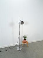 Space age chromen staande bol lamp, Gebruikt, Ophalen of Verzenden, 150 tot 200 cm, Space age