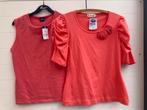 2 nieuwe oranje zomer dames shirts .maat38, Maat 38/40 (M), Nieuw, Oranje, Ophalen of Verzenden