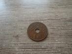 munt nederlands indie 1938-1 cent, Verzamelen, Ophalen of Verzenden, Gebruikt