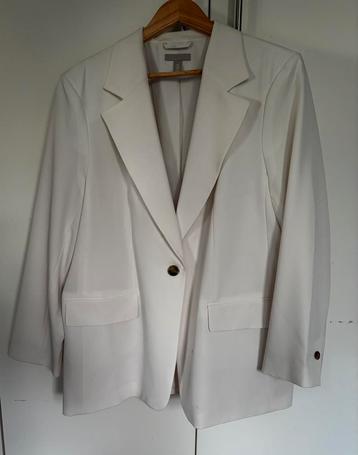 Roomwitte blazer van H&M maat L beschikbaar voor biedingen
