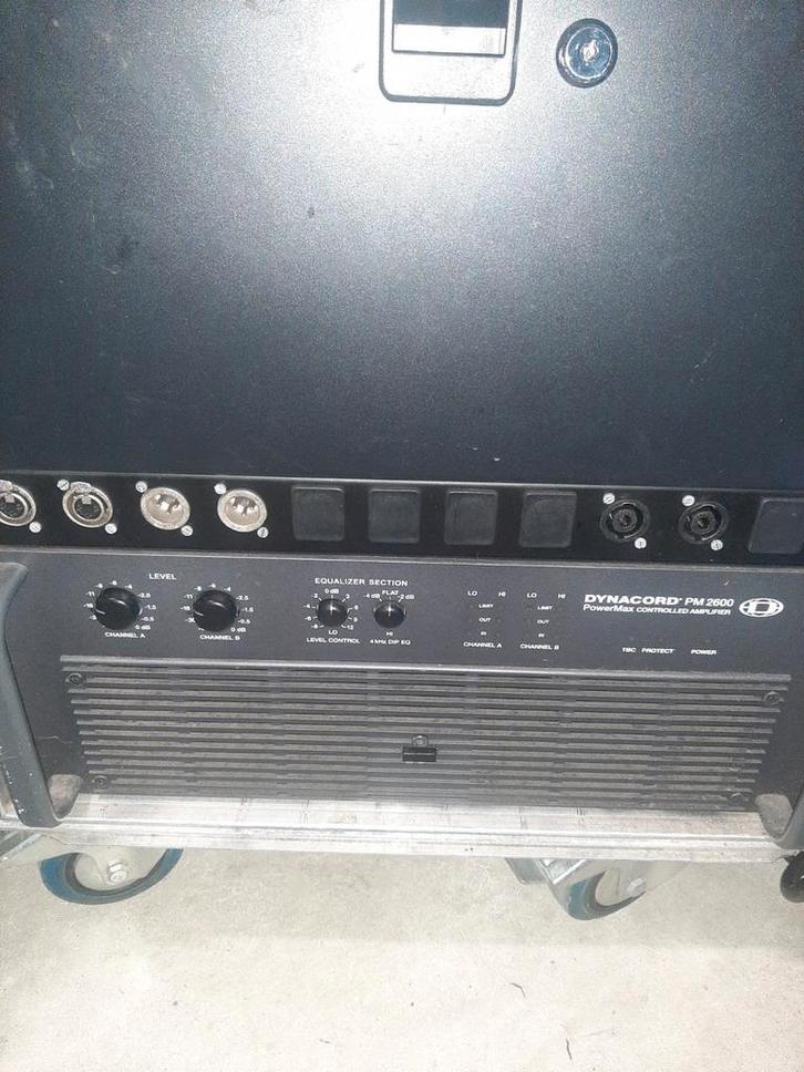 Dynacord PM 2600, Muziek en Instrumenten, Versterkers | Keyboard, Monitor en PA, Zo goed als nieuw, P.A., 500 tot 1000 watt, Ophalen