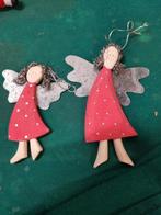engeltjes hout 2x hangend, Diversen, Kerst, Ophalen of Verzenden, 'T Olde Gre-j, Info@toldegrej.nl, Endepoelstraat 20f Didam