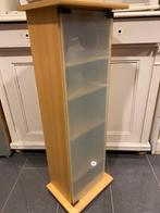 VITRINEKASTJE MET GLAZEN DEUR, Huis en Inrichting, Kasten | Vitrinekasten, Ophalen, Minder dan 50 cm, Gebruikt, Minder dan 25 cm