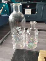 2 vazen van Kwantum, Huis en Inrichting, Woonaccessoires | Vazen, Ophalen, Overige kleuren, Minder dan 50 cm, Glas