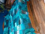 Oosters sprei/deken NIEUW, Huis en Inrichting, Ophalen of Verzenden, Nieuw, Tweepersoons, Blauw