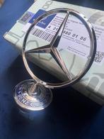 MERCEDES BENZ STER RVS CHROME NU 21,50 MET LAUWERKRANS, Auto-onderdelen, Voor, Mercedes-Benz, Nieuw, Ophalen of Verzenden