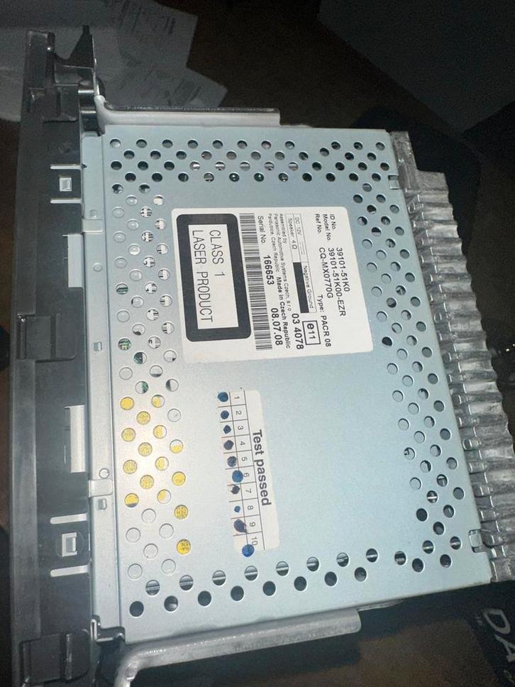 Originele Opel Agila (2009) Radio/CD Speler, Auto diversen, Autoradio's, Gebruikt, Ophalen