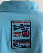 Doramafi overhemd maat XL, Ophalen of Verzenden, Zo goed als nieuw, Blauw, Halswijdte 43/44 (XL)