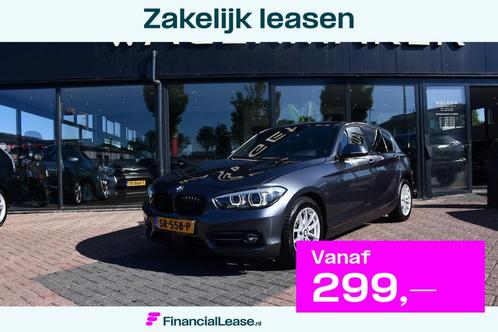 BMW 1-serie 118i High Executive AUT|NAVI|LEDER|CAM|DealerOH!, Auto's, BMW, Bedrijf, Lease, Financial lease, 1-Serie, ABS, Achteruitrijcamera