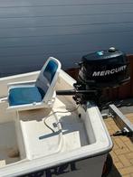 Leuke sanita 345 fishing mercury 4pk 4takt GEEN TRAILER!, Tot 10 pk, Ophalen of Verzenden, Zo goed als nieuw, 3 tot 6 meter
