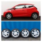 Lichtmetalen velgen Toyota Aygo Peugeot 108 C1 165/60/15, Auto-onderdelen, 15 inch, Banden en Velgen, 165 mm, Gebruikt