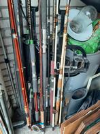 Vishengels set met toebehoren, Watersport en Boten, Hengelsport | Algemeen, Ophalen, Gebruikt, Complete hengel