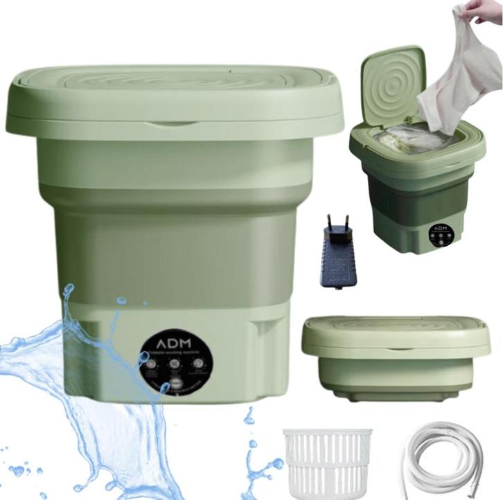Draagbare opvouwbare mini wasmachine, Witgoed en Apparatuur, Wasmachines, Ophalen of Verzenden