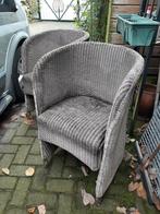 TEAB 2 x tuin fauteuils,  rietachtig, Gebruikt, Ophalen