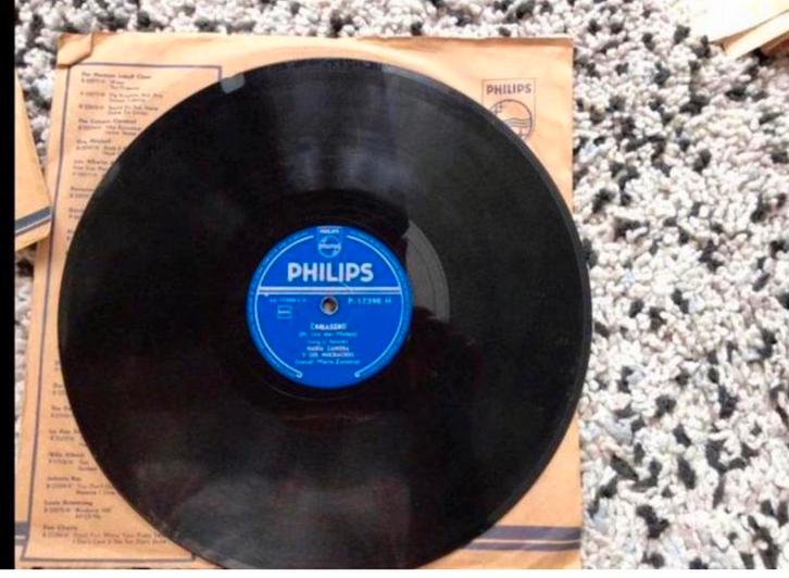 5x 78 Toeren Platen🌼Johnny Jordaan Zie de foto,s en info, Cd's en Dvd's, Vinyl | Overige Vinyl, Zo goed als nieuw, Overige formaten