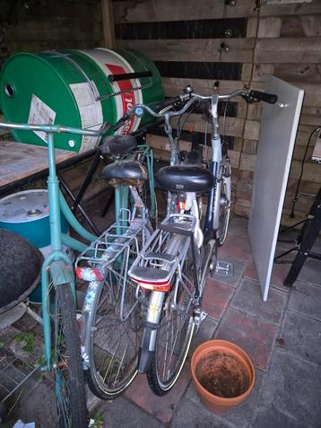 Drie fietsen beschikbaar voor biedingen
