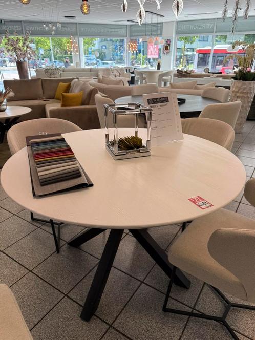 GESELECTEERDE SHOWMODEL EETTAFELS TOT WEL 60% KORTING!, Huis en Inrichting, Tafels | Eettafels, Nieuw, 200 cm of meer, Vijf personen of meer