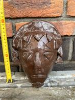 Afrikaans stenen masker - Wanddecoratie vintage, Ophalen of Verzenden, Zo goed als nieuw