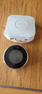 Nest Thermostaat 2e Generatie + Heat Link, Doe-het-zelf en Verbouw, Thermostaten, Ophalen, Slimme thermostaat, Gebruikt