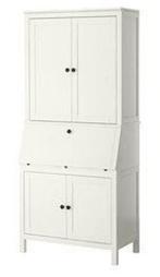 Ikea Hemnes secretaire onder en bovenkast, Ophalen, Zo goed als nieuw
