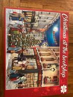 Kerstpuzzel 'Christmas at the bookshop' - 1000 stukjes, Ophalen, 500 t/m 1500 stukjes, Zo goed als nieuw, Legpuzzel