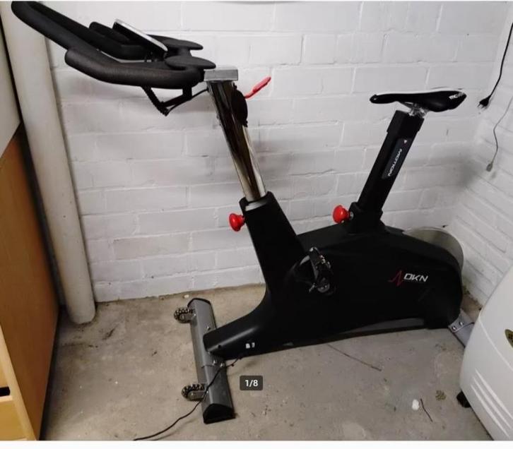 DKN X-motion spinningfiets, Sport en Fitness, Fitnessapparatuur, Gebruikt, Spinningfiets, Benen, Metaal, Ophalen