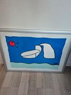 Zeefdruk getiteld " the other world" van Yvonne Hakkert, Ophalen