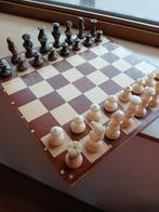 Marmeren albast schaakspel antiek italiaans, Hobby en Vrije tijd, Gezelschapsspellen | Bordspellen, Ophalen of Verzenden, Gebruikt