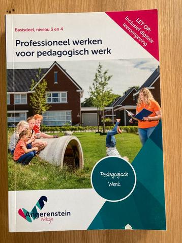 Professioneel werken pedagogisch werk - Nieuwstaat! beschikbaar voor biedingen