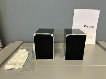 Pro-Ject | Speaker box 3E| Zwart beschikbaar voor biedingen
