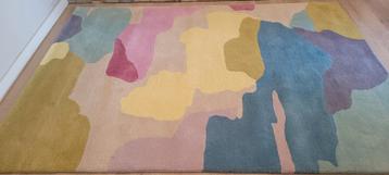 Vloerkleed carpet Rudra Multy 170x240 wol uniek nieuw! beschikbaar voor biedingen