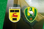 GEZOCHT: 2 kaarten voor Cambuur - Ado (€60,-), Tickets en Kaartjes, Twee personen