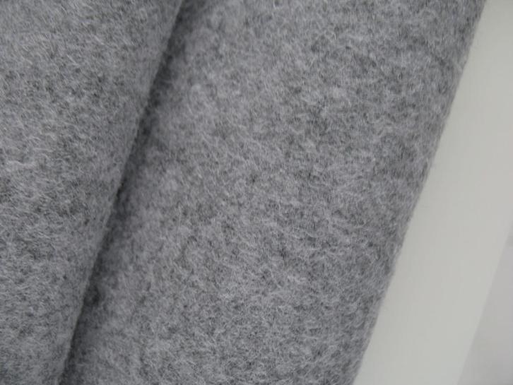 Camira Blazer blauw grijs; restant sterke, wollen meubelstof, Hobby en Vrije tijd, Stoffen en Lappen, Nieuw, Wol, 120 cm of meer