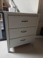 Ladekast Ikea - off white met zwarte handvatten, Ophalen, Zo goed als nieuw