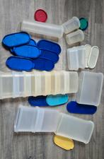 Tupperware ruimte spaarders 16st, Ophalen of Verzenden, Gebruikt, Blauw, Overige typen