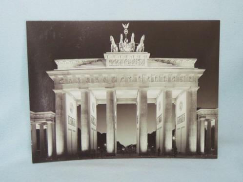 Foto Brandenburger Tor dun karton 18 x 24 cm zwart wit NIEUW, Huis en Inrichting, Woonaccessoires | Schilderijen, Tekeningen en Foto's