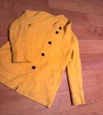 Gele Beaumont wollen jas - Maat M, Ophalen of Verzenden, Zo goed als nieuw, Maat 38/40 (M), Geel