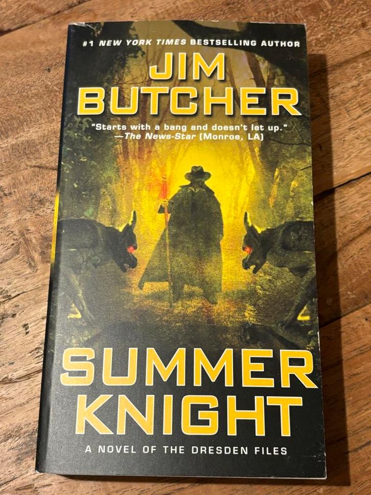 Summer Knight - Jim Butcher - Dresden Files, Boeken, Fantasy, Gelezen, Ophalen of Verzenden