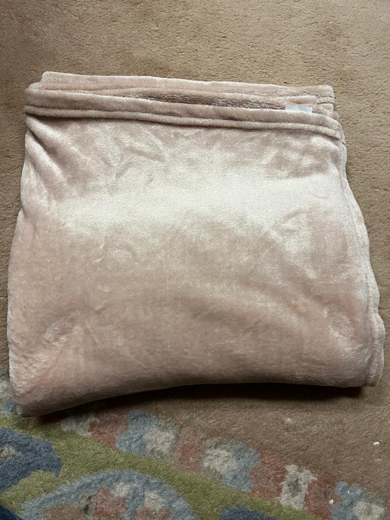 Plaid roze, Ophalen of Verzenden, Zo goed als nieuw